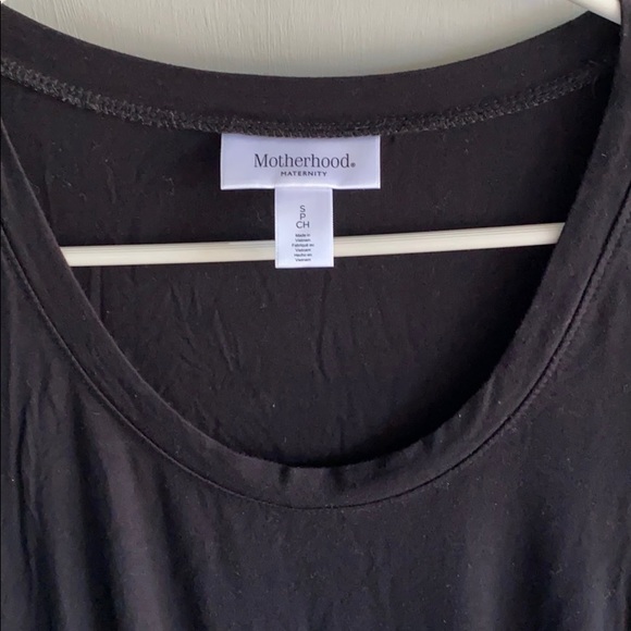 Maternity black dress - Picture 3 of 3